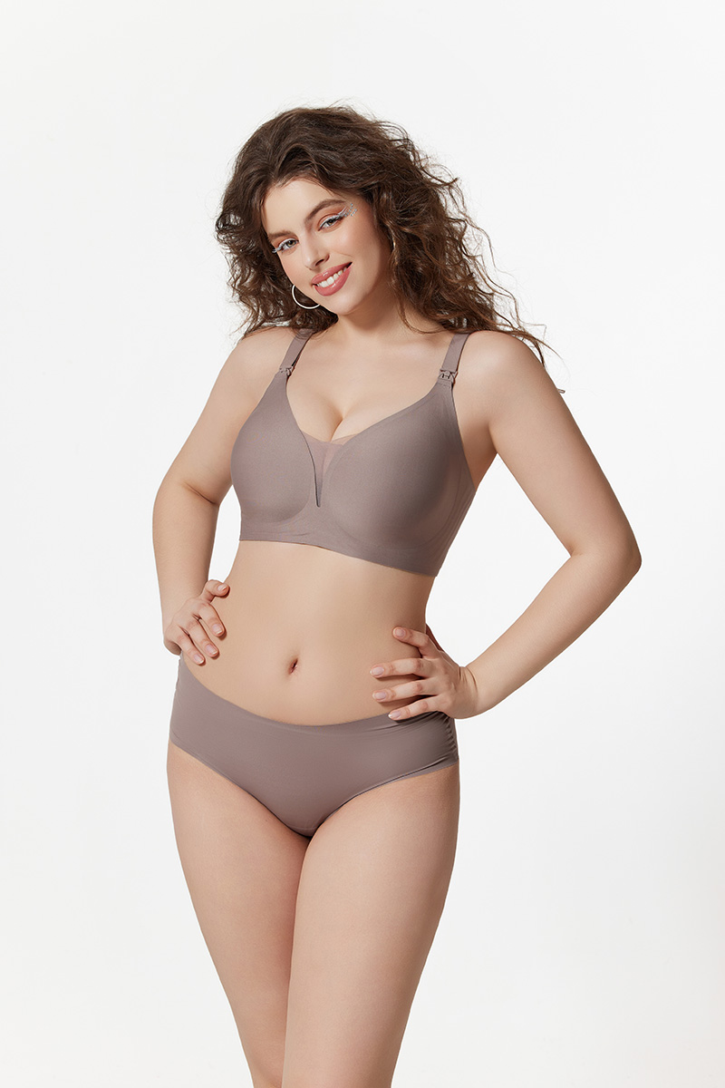 Nursing Bras for Breastfeeding Seamless Ultra Comfort Pregnant WS227 (1)