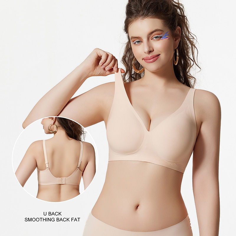 Seamless bra comfortable gathering no underwire fixed cup thin bra SV01 (4).jpg