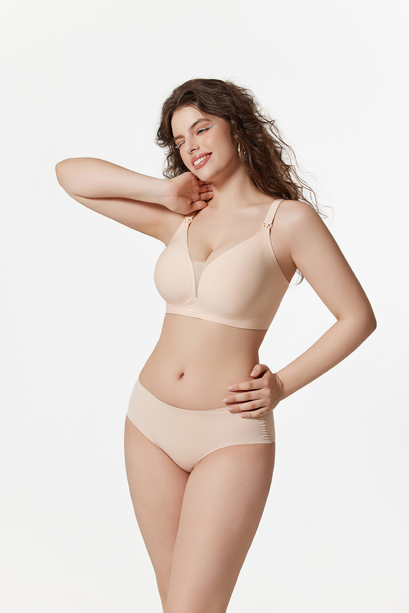 Nursing Bras for Breastfeeding Seamless Ultra Comfort Pregnant WS227 (5)