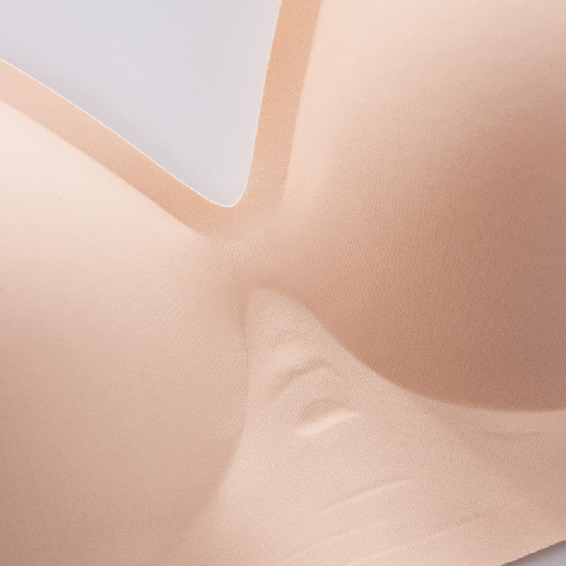 Seamless bra comfortable gathering no underwire fixed cup thin bra SV01 (2)